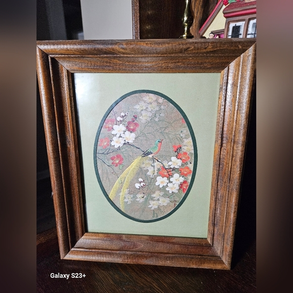 Vintage Japanese printed frame. - Picture 3 of 9